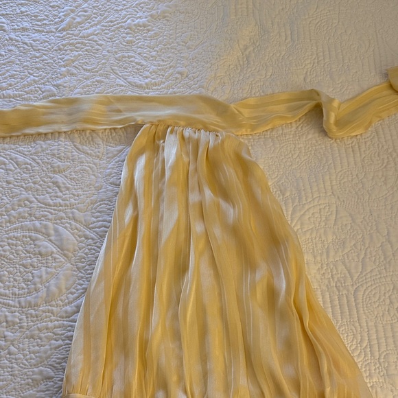 Peppermayo Willow Chiffon Mini Dress - Yellow - Picture 6 of 6